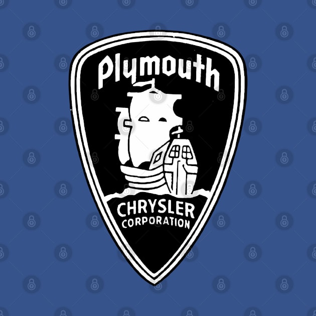 Plymouth Logo 1928 – 1961 by Cutter Grind Transport