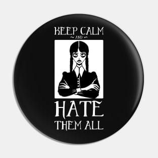 Wednesday Addams Pin