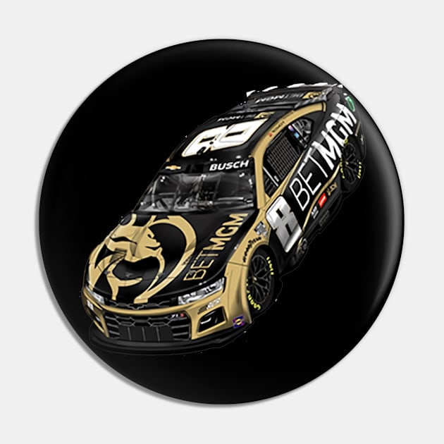 Kyle Busch BetMGM Car Pin by art.Hamdan