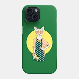 cat lady Phone Case