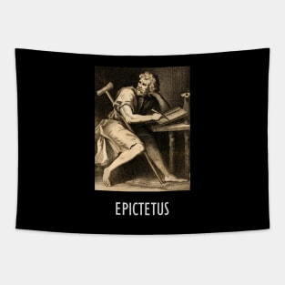 Epictetus Stoic Philosopher (Painting Art) Tapestry