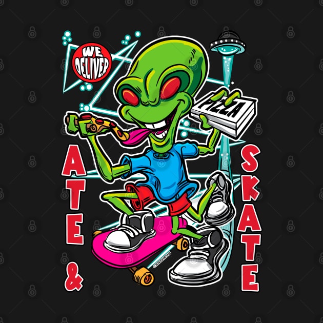 Ate & Skate by eShirtLabs