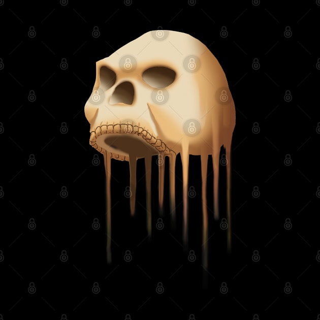 Untitled (Skull) by patrickkingart