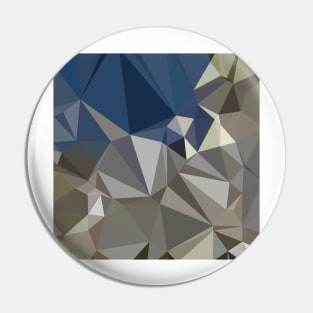 Ash Grey Abstract Low Polygon Background Pin