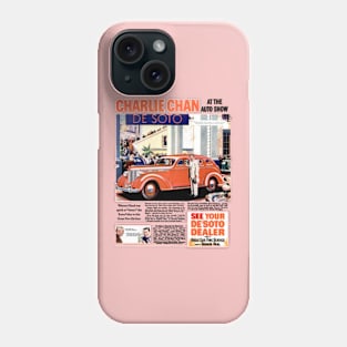 1937 DE SOTO - advert Phone Case