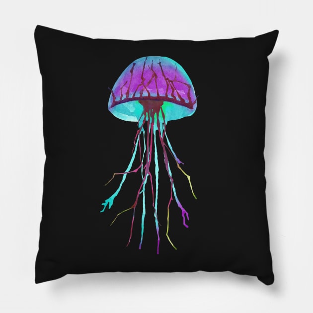 Jellyfish Pillow by IvanJoh