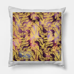 sun kissed yellow rays Pillow