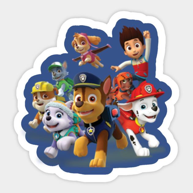 paw patrol sticker