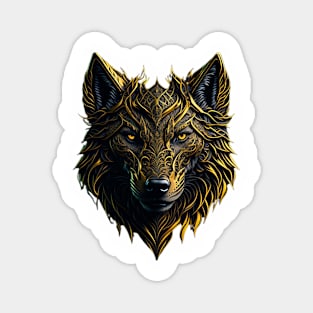 Wolf Face Magnet