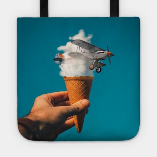 Ice Cream Plane Tote