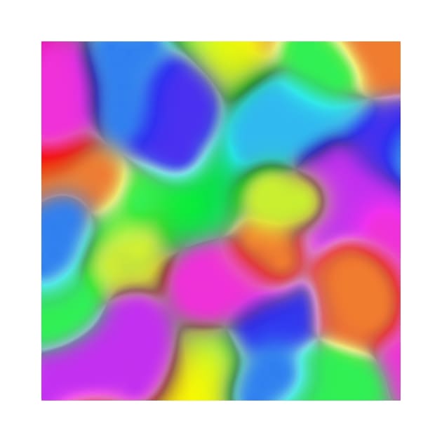 Bright Multicolor Gradient Abstract by Whoopsidoodle