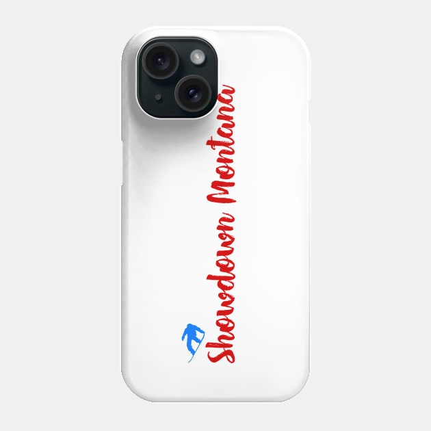 Showdown Montana Ski & Snow Phone Case by ArtDesignDE