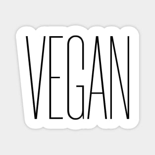 Vegan t-shirt Magnet