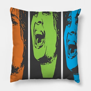 she's crying, screaming or laughing answer the question t-shirt 2020 Pillow