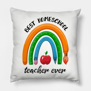 Best Homeschool Teacher Ever Pillow