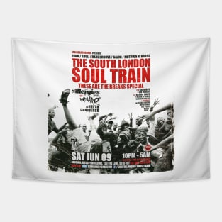 POSTER TOUR - SOUL TRAIN THE SOUTH LONDON 30 Tapestry