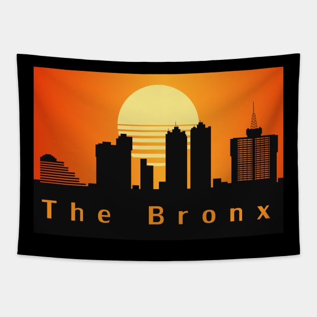 The Bronx Silhouette Tapestry by Ranter2887