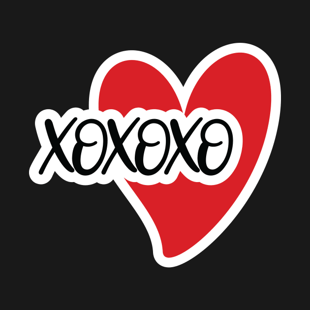 Valentine's Day Stickers - XOXOXO by Lemonflowerlove