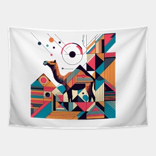 Abstract Animal Camel 3 Tapestry