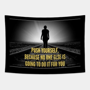 Success Motivational Quote Tapestry