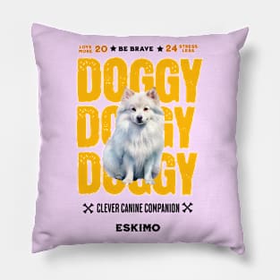 Doggy Eskimo Dog Pillow