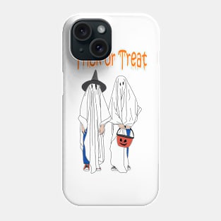 Trick or Treat kids Phone Case