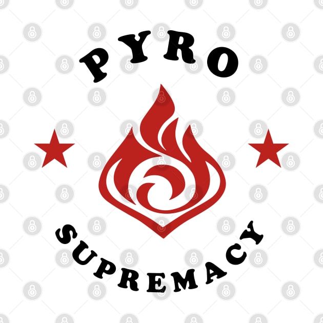 Pyro Supremacy - Genshin Impact by Oricca