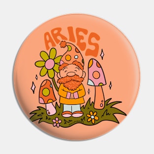 Aries Gnome Pin