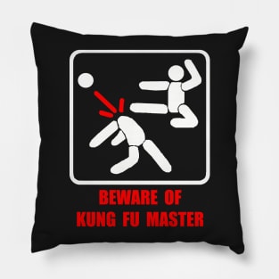 Beware of Kung Fu master Pillow