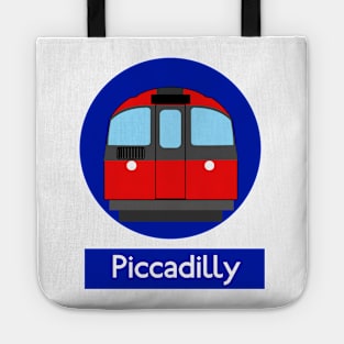 London Underground Subway Piccadilly Tote