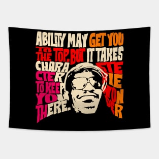 Stevie Wonder // Retro Fun Art Style Tapestry