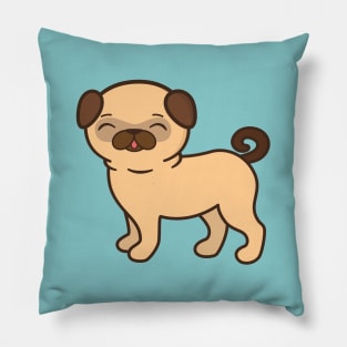 Cute and Kawaii Adorable Pug Pillow