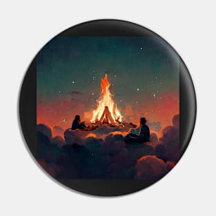 Campfire in Heaven - best selling Pin