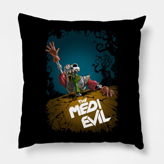 The Medievil Pillow by Moi Escudero