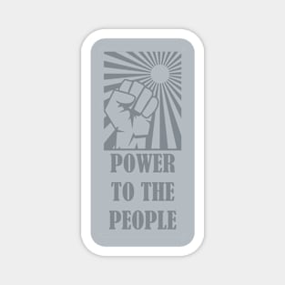 Power To The People Magnet