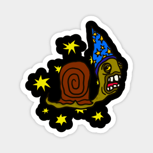 Wizard snail Magnet