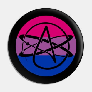 Bi Pride Atheist Pin