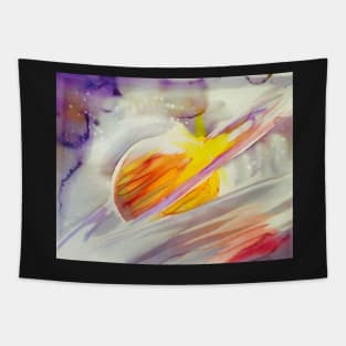 Pale saturn Tapestry