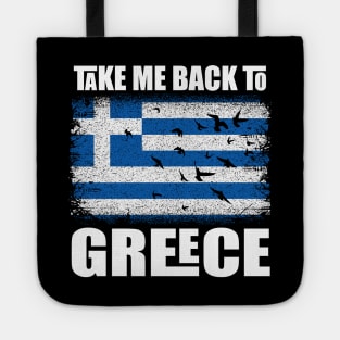 take me back to Greece Tote