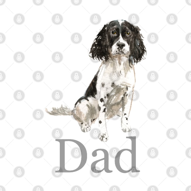 English Springer Spaniel Dog Dad, Dog Dad, Dog Daddy, Gift from the Dog, Dog Dad Gift, Dog Dad Present, Dog Daddy Present, Gift for Dog Dad, Present from the Dog by Buttercups and Sunshine