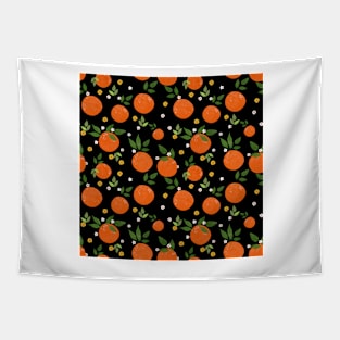 Bed of oranges Tapestry