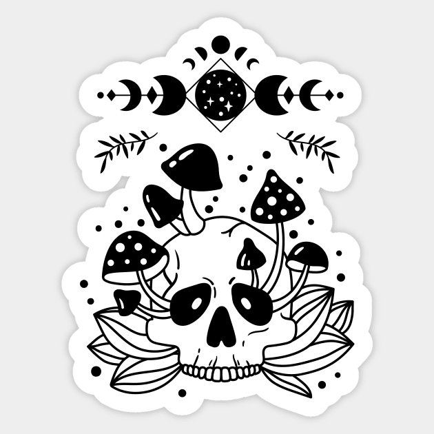 Witchy Pattern Stickers and Decal Sheets