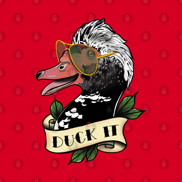 Duck it! by Jurassic Ink