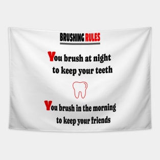 Brush your teeth Tapestry