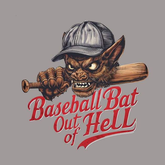 Baseball Bat out hell by Dizgraceland