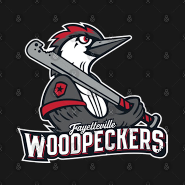 Fayetteville Woodpeckers by Dizzy One