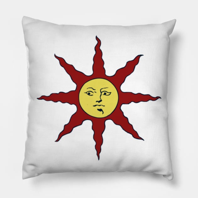 Praise the Sun Pillow by DAD