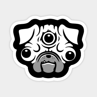 Pineal Pug Magnet