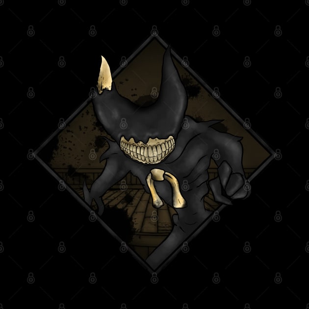 BATIM BATDR Bendy new ink demon art by Renovich