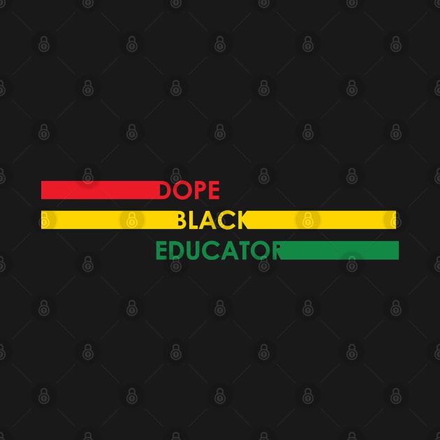 Dope Black Educator by Atelier Djeka